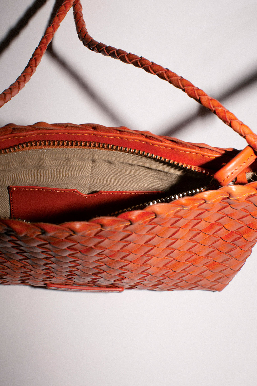 Loeffler Randall - Marison Tangerine Woven Pouch – BONA DRAG