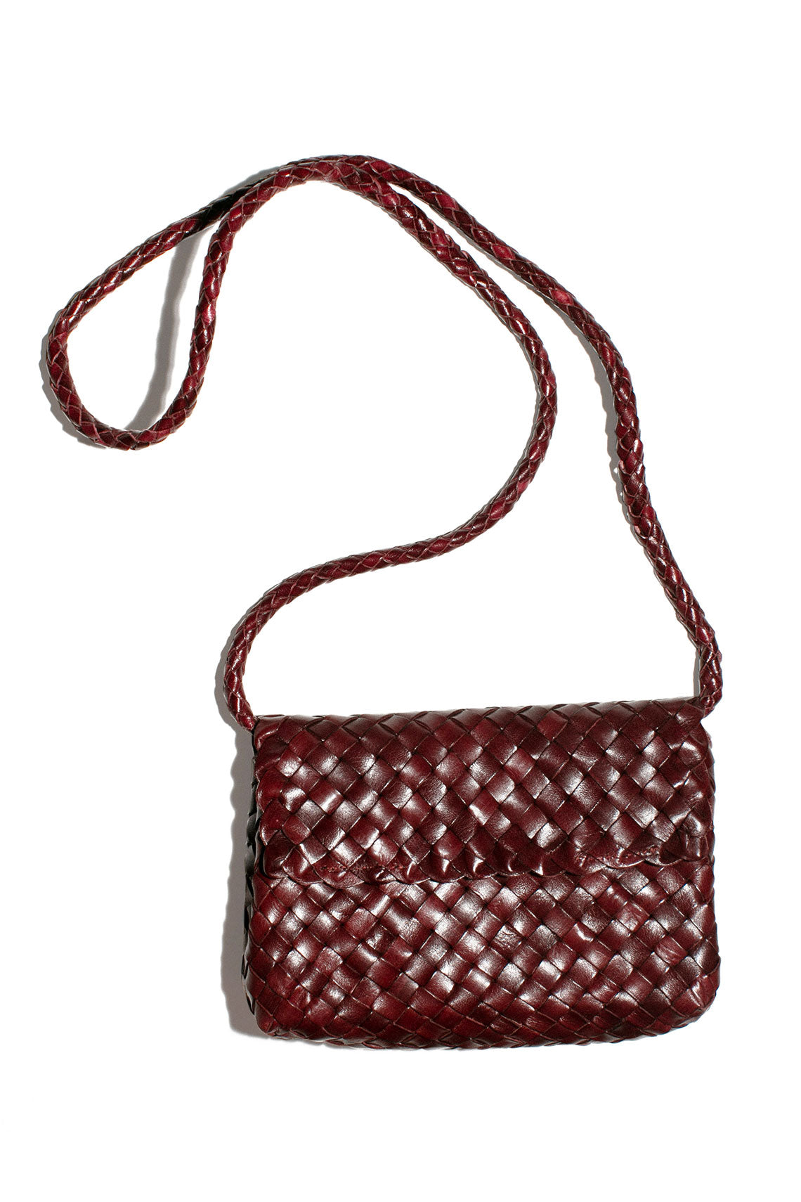 Maroon Woven Vinnie