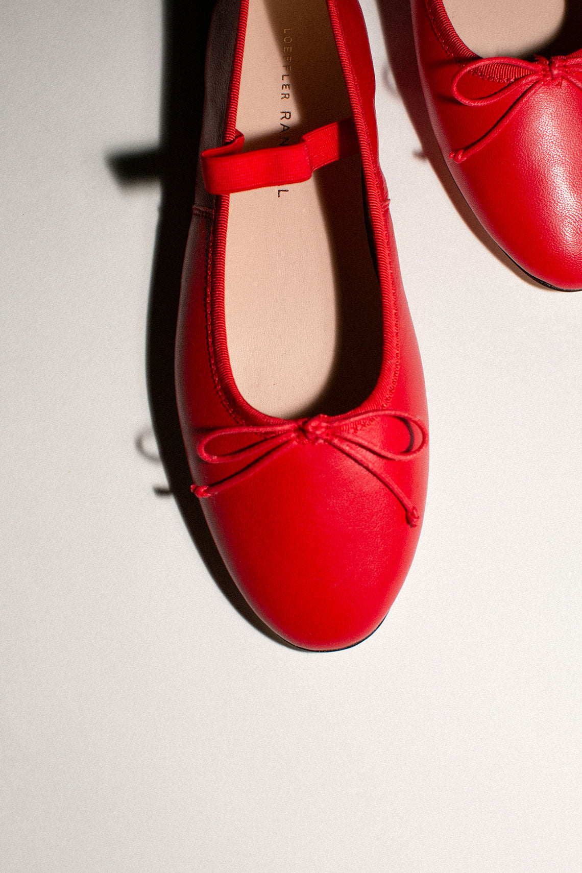 Red Leonie Ballet Flat