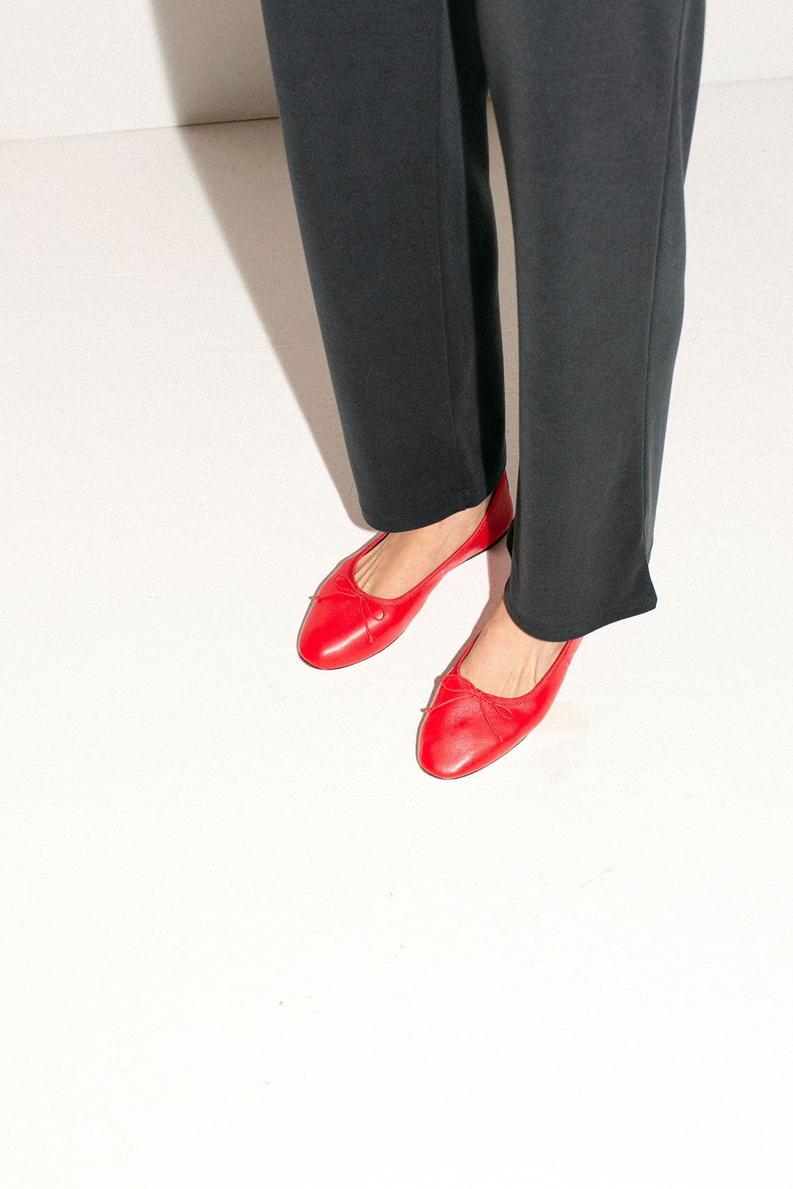 Red Leonie Ballet Flat