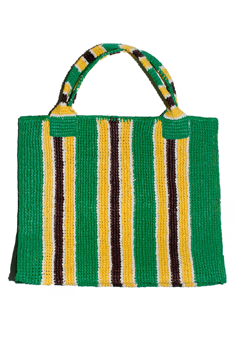 Sol Green/Yellow Crochet Beach Tote Loeffler Randall 7.875.000₫
