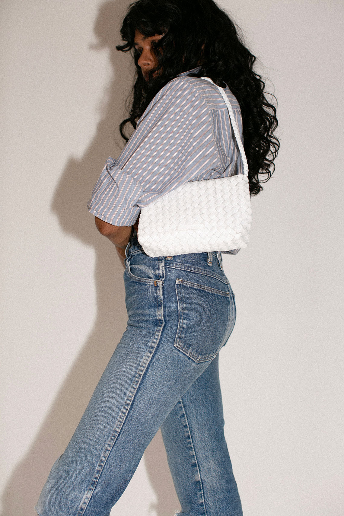 White Billie Shoulder Bag