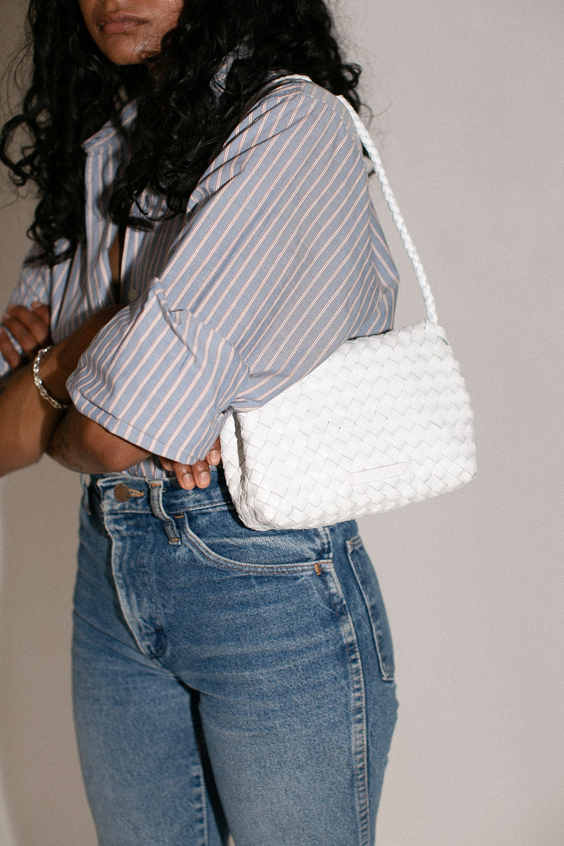 White Billie Shoulder Bag