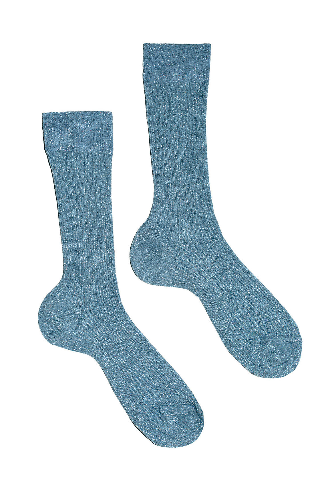 Light Blue Sparkle Sock
