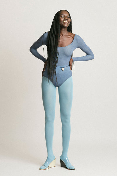 Light Blue Lycra Tights