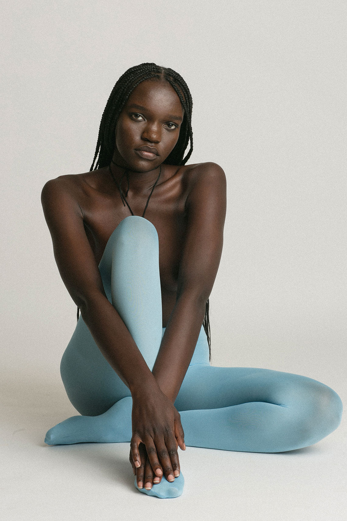 Light Blue Lycra Tights