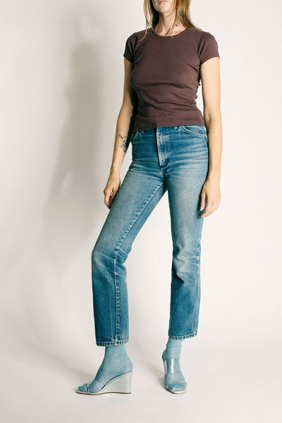 Light Blue Sparkle Sock