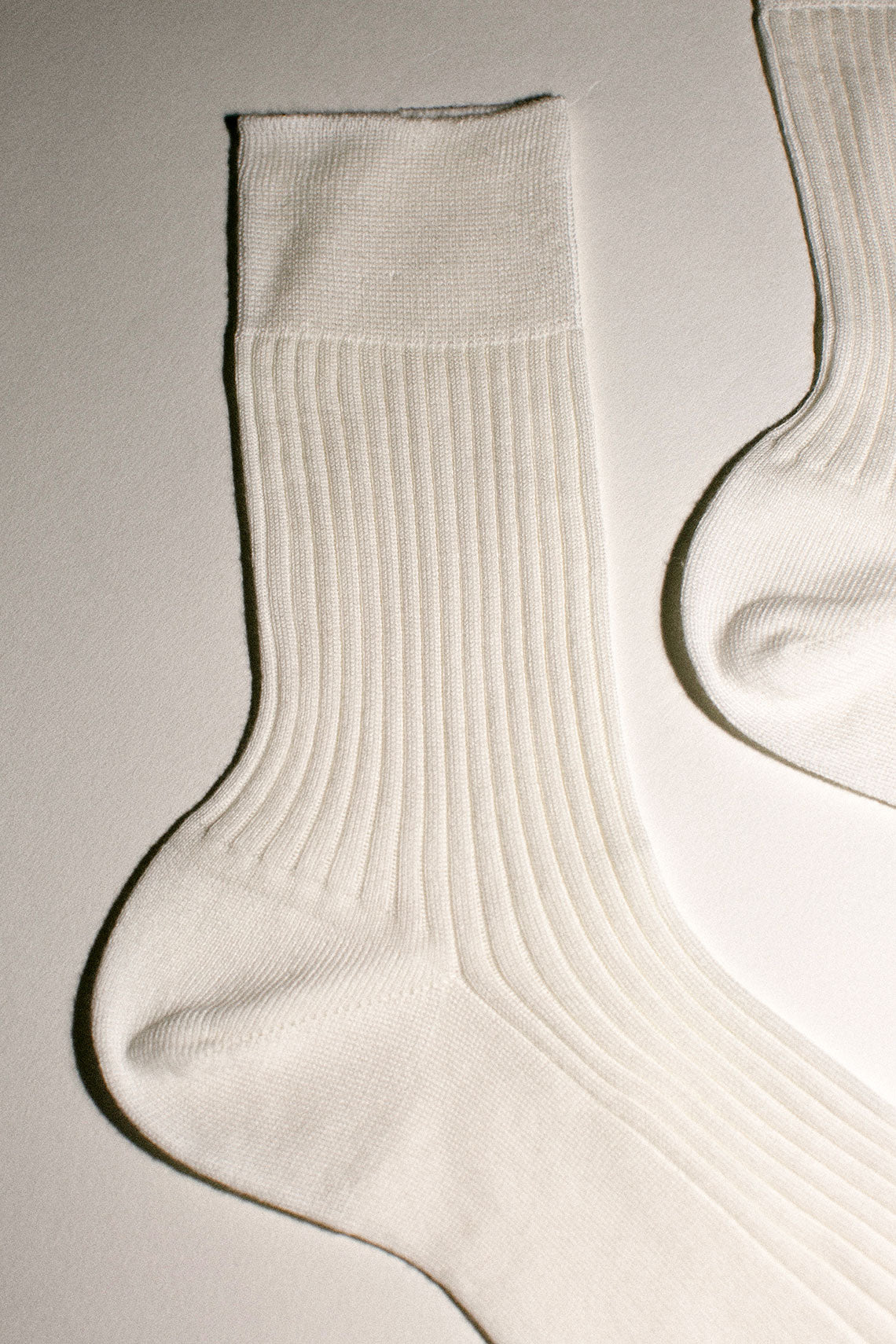 Off White Bio Cotton Sock