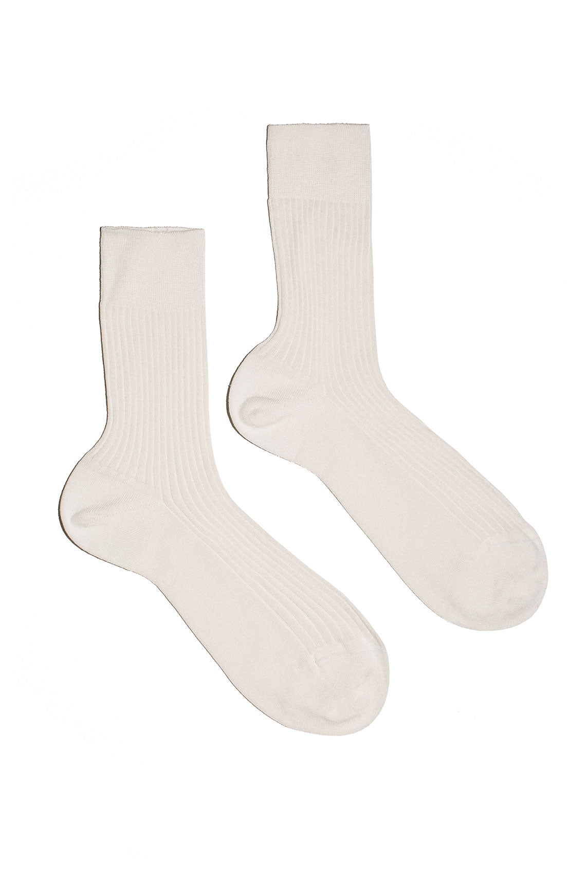 Off White Bio Cotton Sock