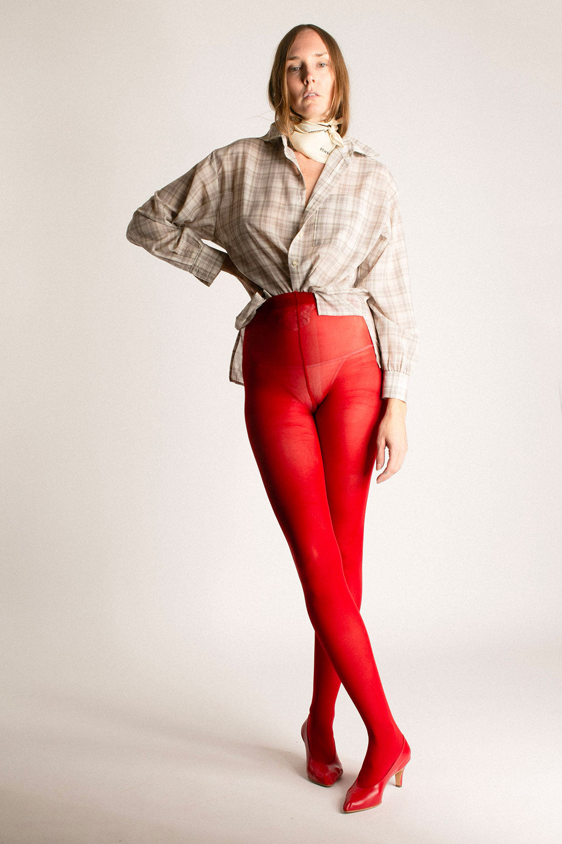 Red Lycra Tights