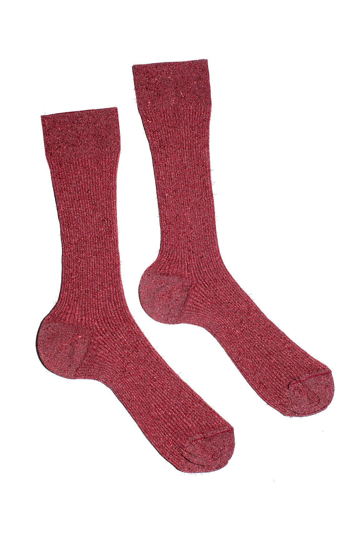 Red Sparkle Sock