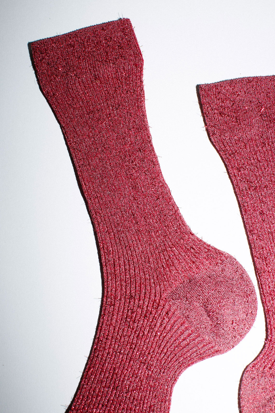 Red Sparkle Sock