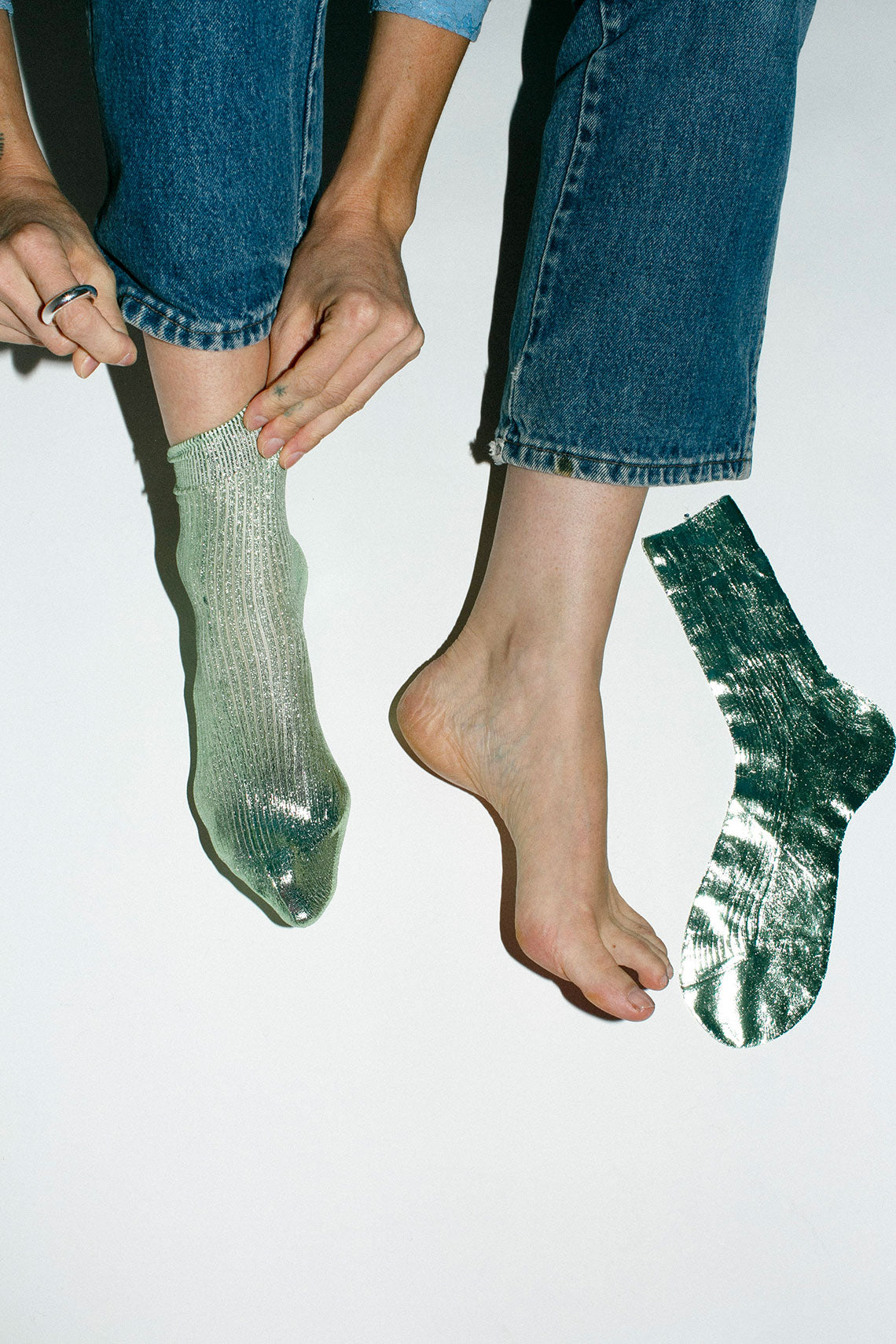 Verdino Laminated Sock