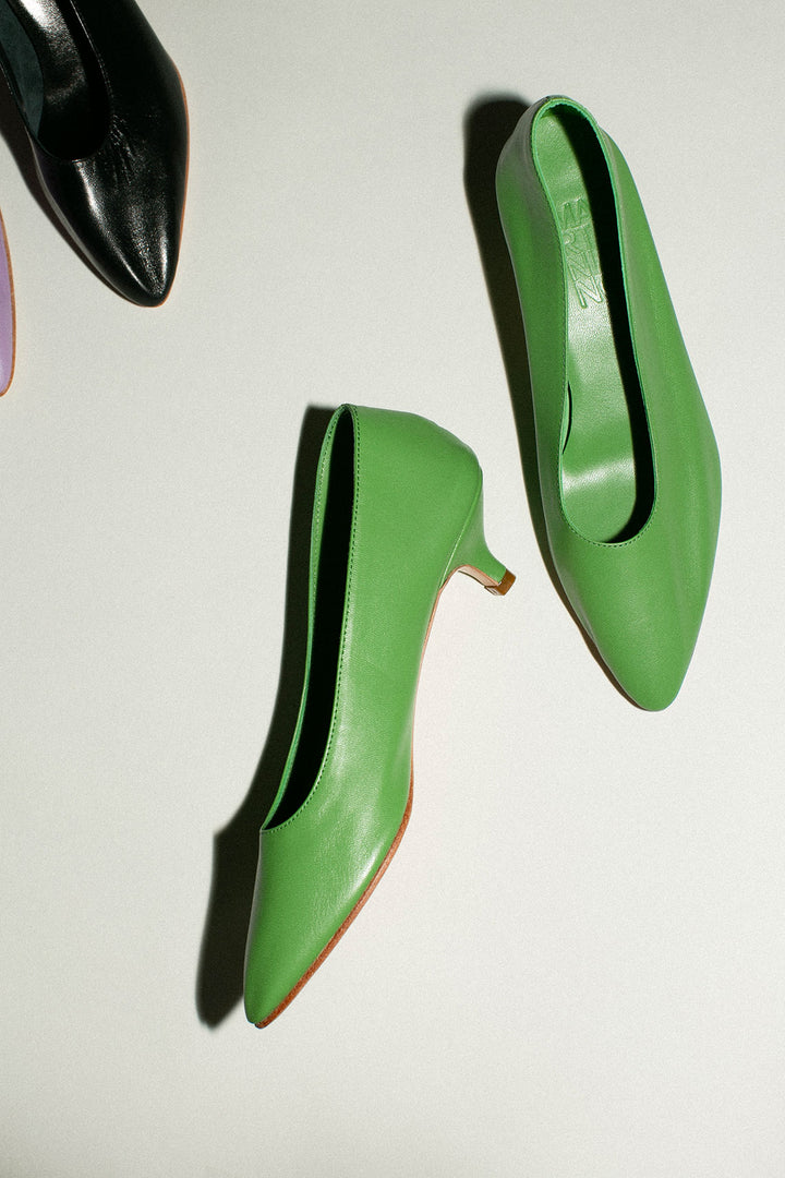butter　MARTINIANO パンプス Martiniano High Glove Heels - Kiwi | VESTIGE – VESTIGE