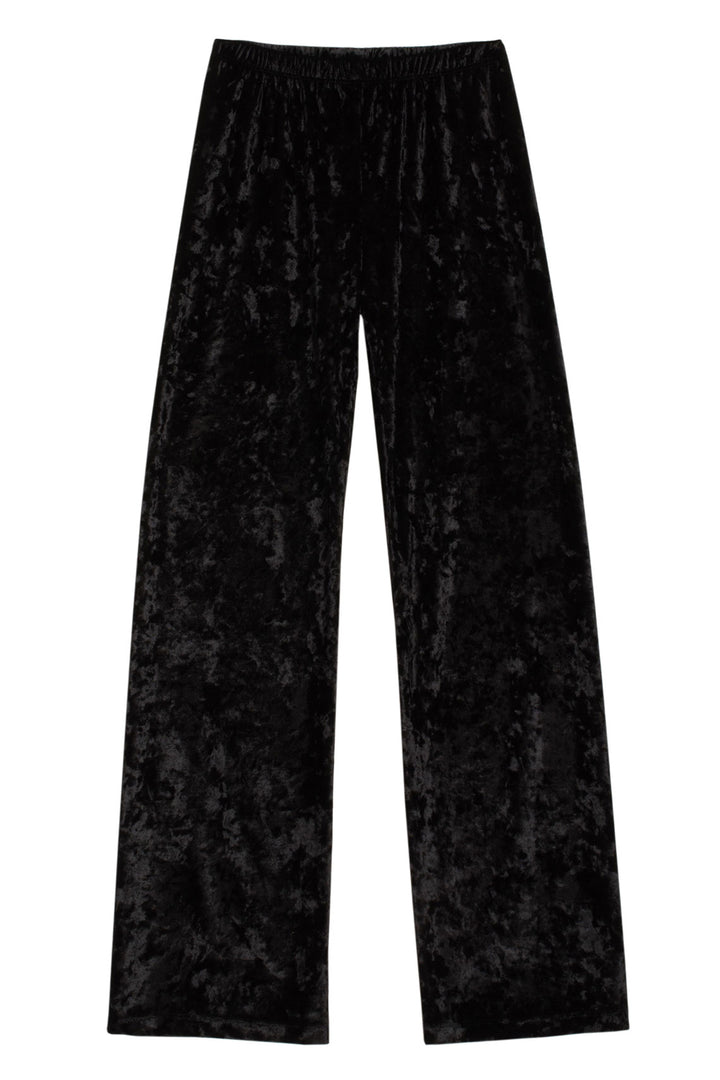 Maryam Nassir Zadeh - Black Crushed Velvet Dance Pant – BONA DRAG