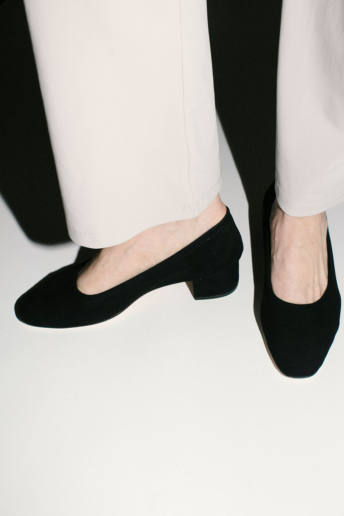 Maryam Nassir Zadeh - Black Suede Roberta – BONA DRAG