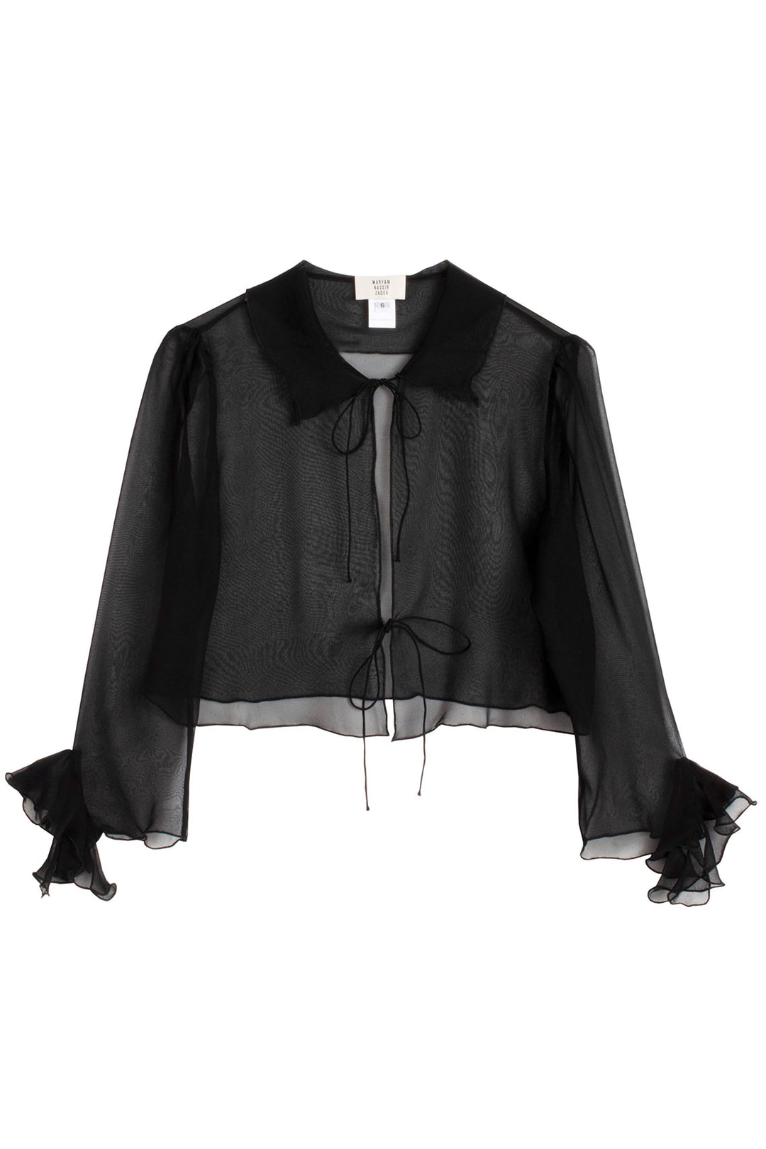 Maryam Nassir Zadeh - Black Wren Blouse – BONA DRAG