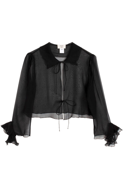 Maryam Nassir Zadeh - Black Wren Blouse – BONA DRAG
