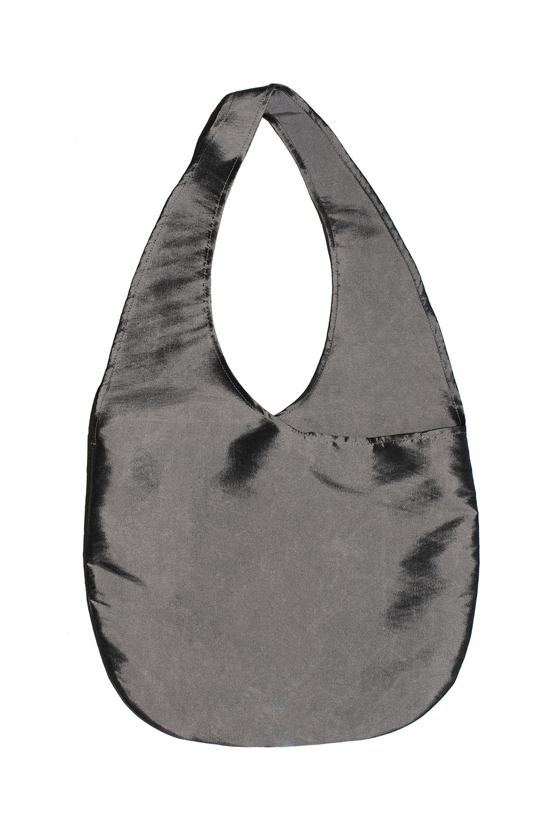 Graphite Taffeta Lara Tote