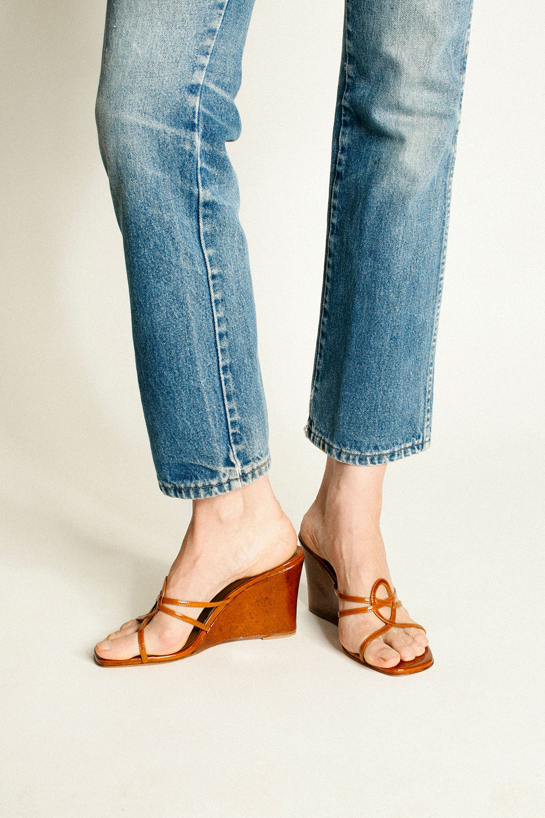 Maryam Nassir Zadeh - Sella Patent Opera Wedge – BONA DRAG