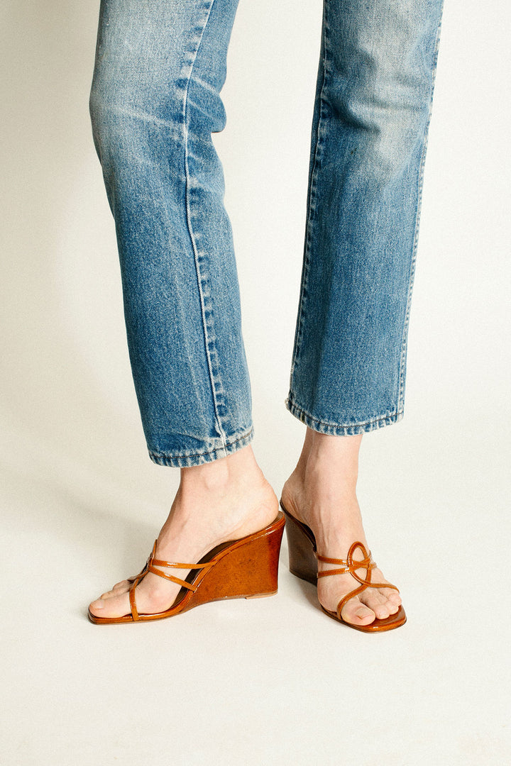 Maryam Nassir Zadeh - Sella Patent Opera Wedge – BONA DRAG