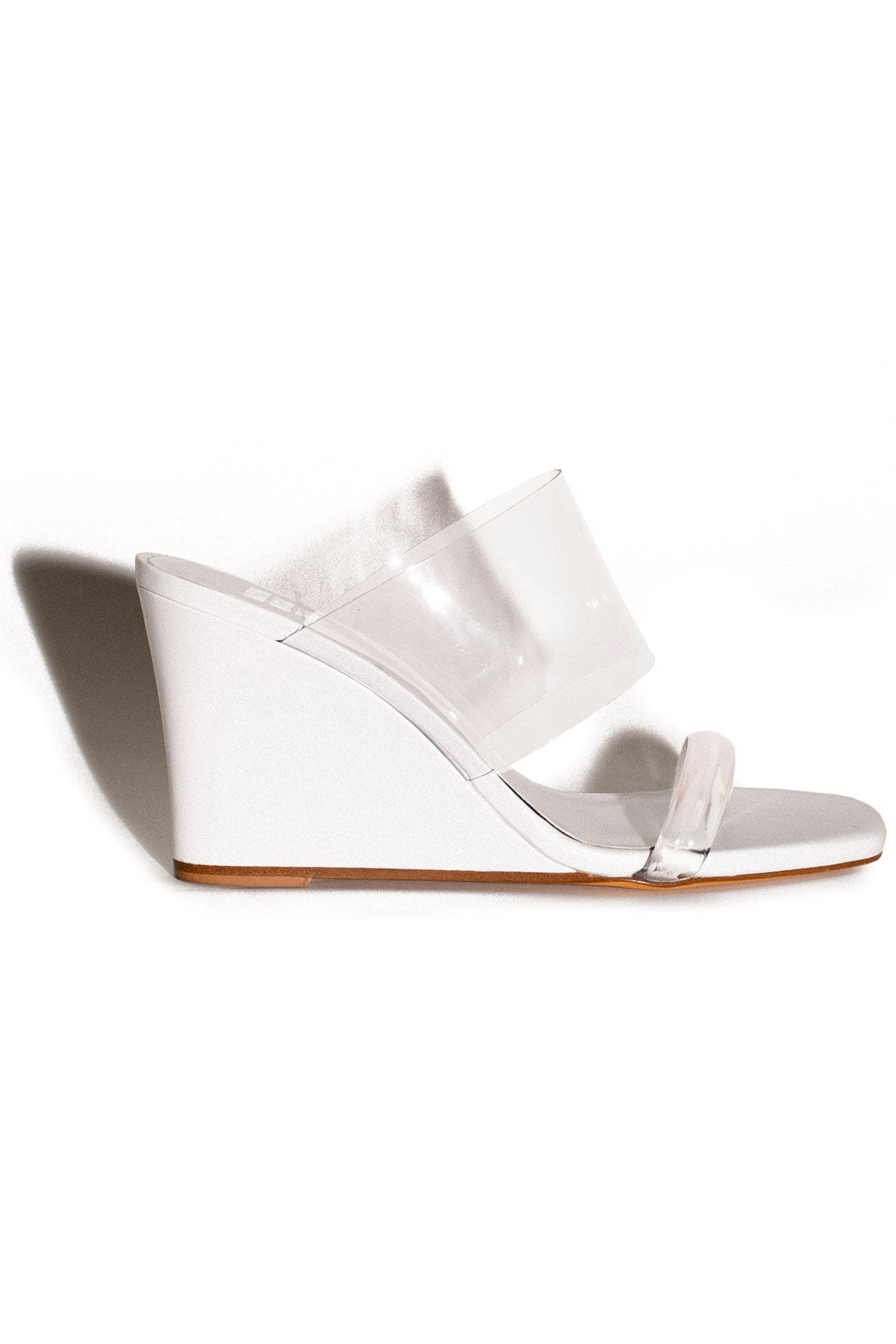 d*3様 masnada ZEPPA GESS オープントゥ 白 38 イタリア Maryam Nassir Zadeh - White Olympia Wedge – BONA DRAG