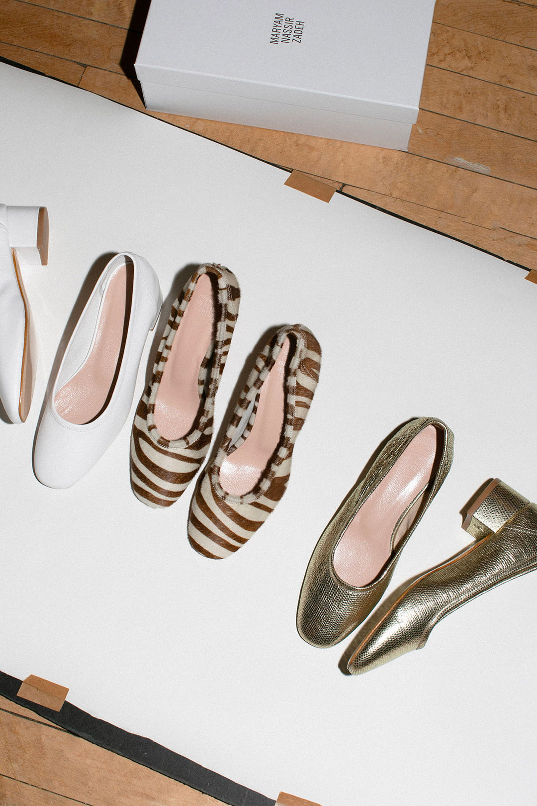 MARYAM NASSIR ZADEH ヒョウ柄パンプス 37.5 Maryam Nassir Zadeh - Zebra Anaise Pump – BONA DRAG