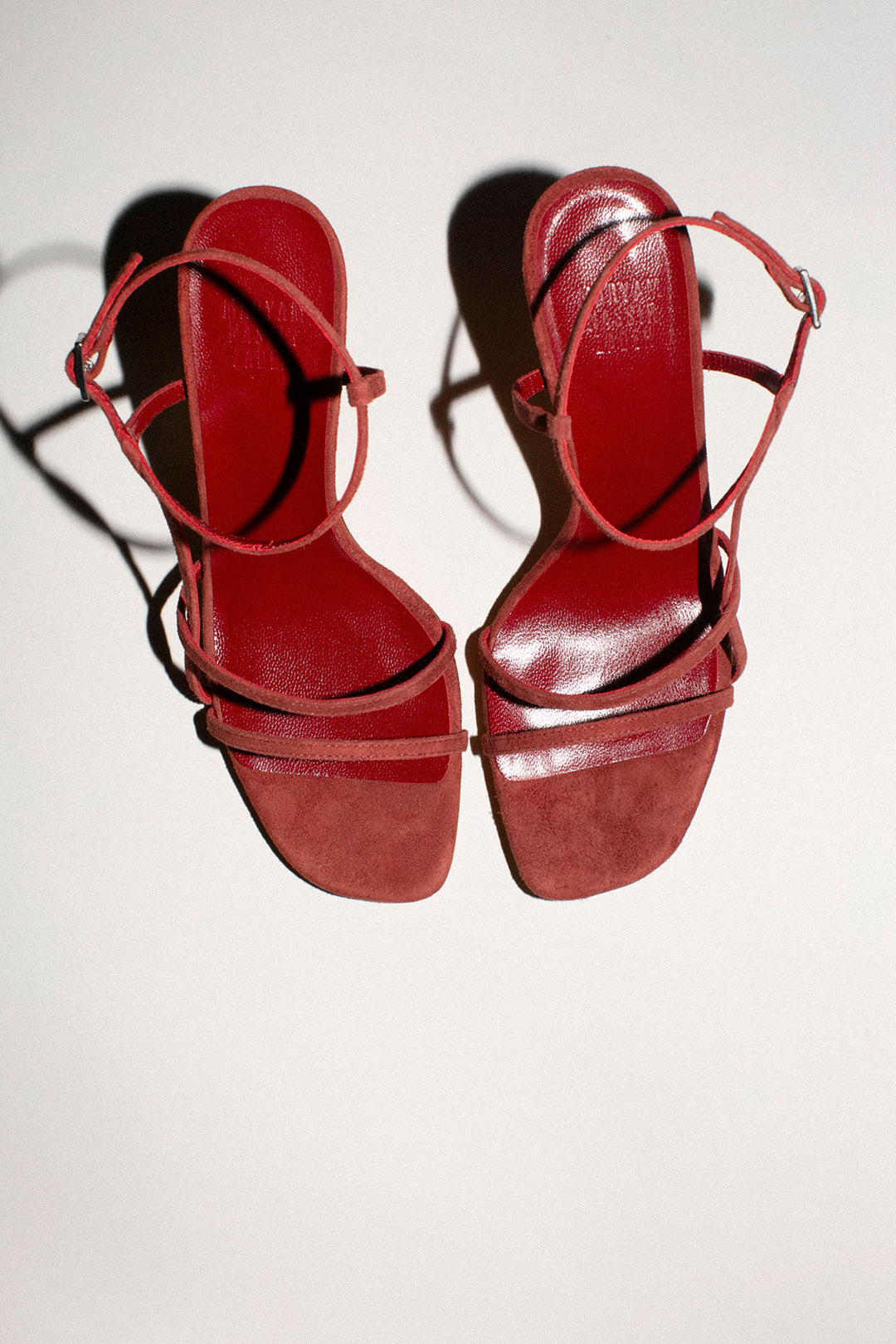 Maryam Nassir Zadeh - Rust Suede Irene Sandal – BONA DRAG