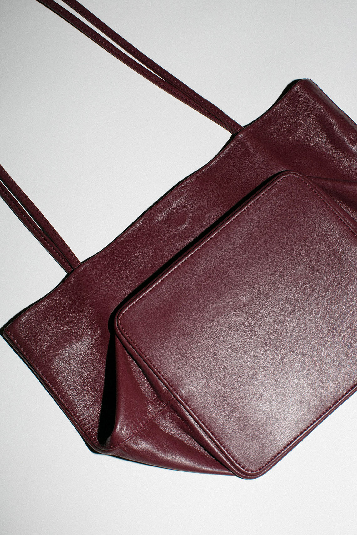 Burgundy Relaxed Basket