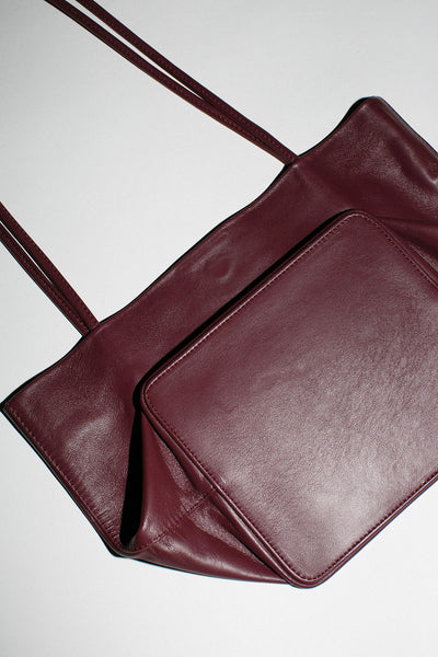 Burgundy Relaxed Basket