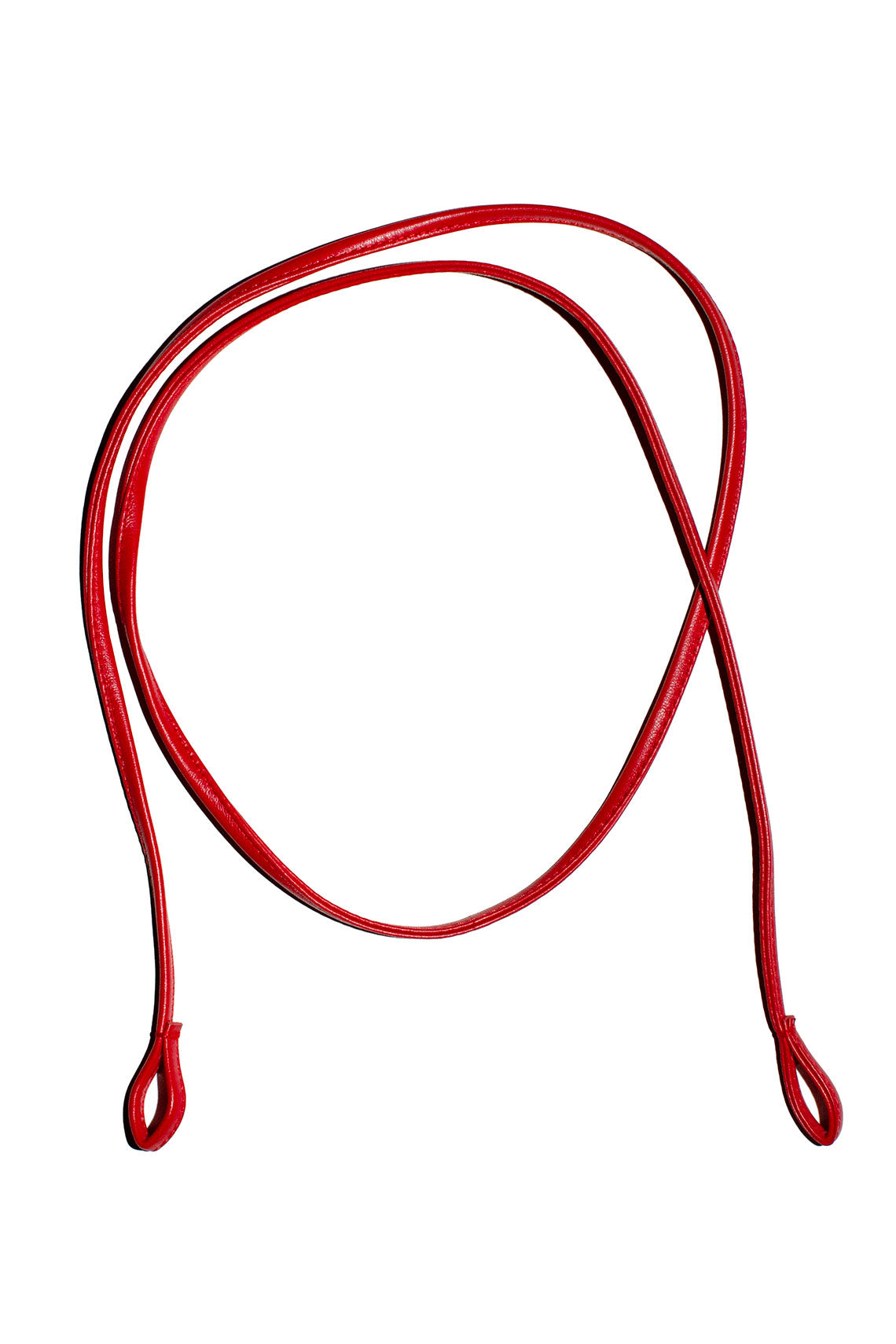 Crimson Loop Belt