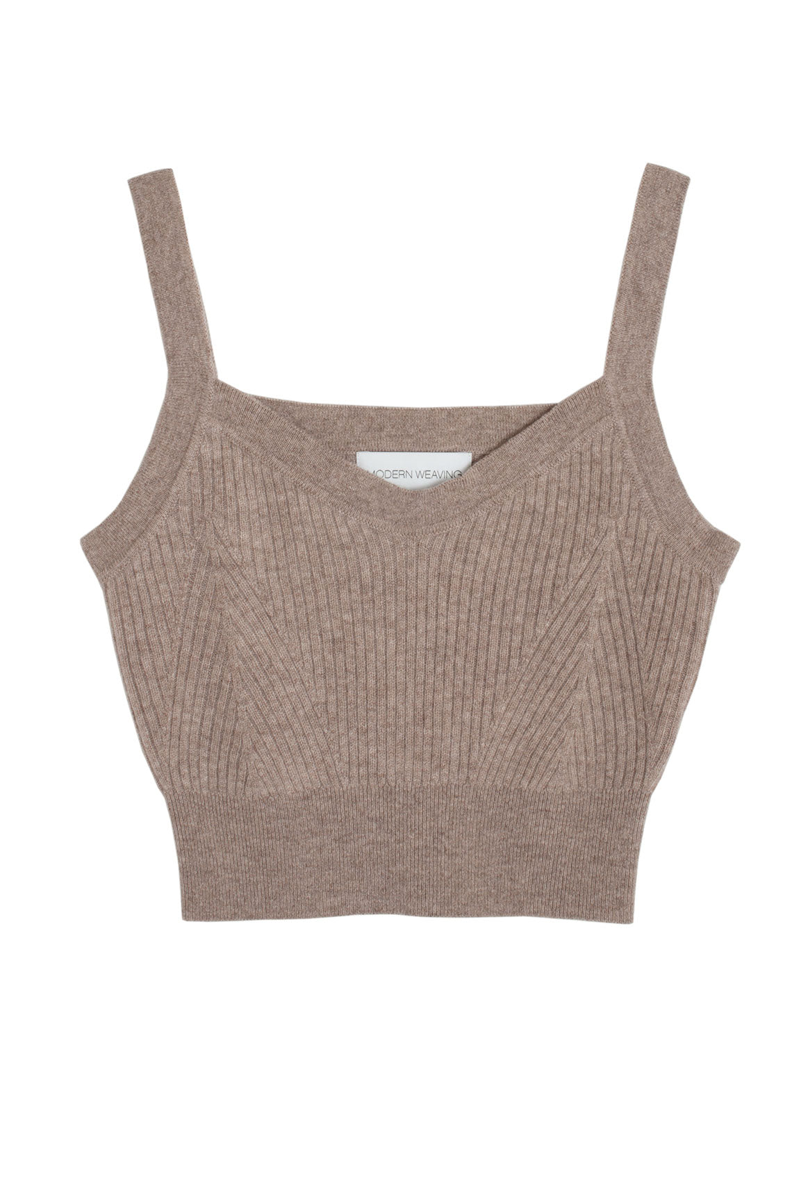 Taupe Mongolian Cashmere Bralette