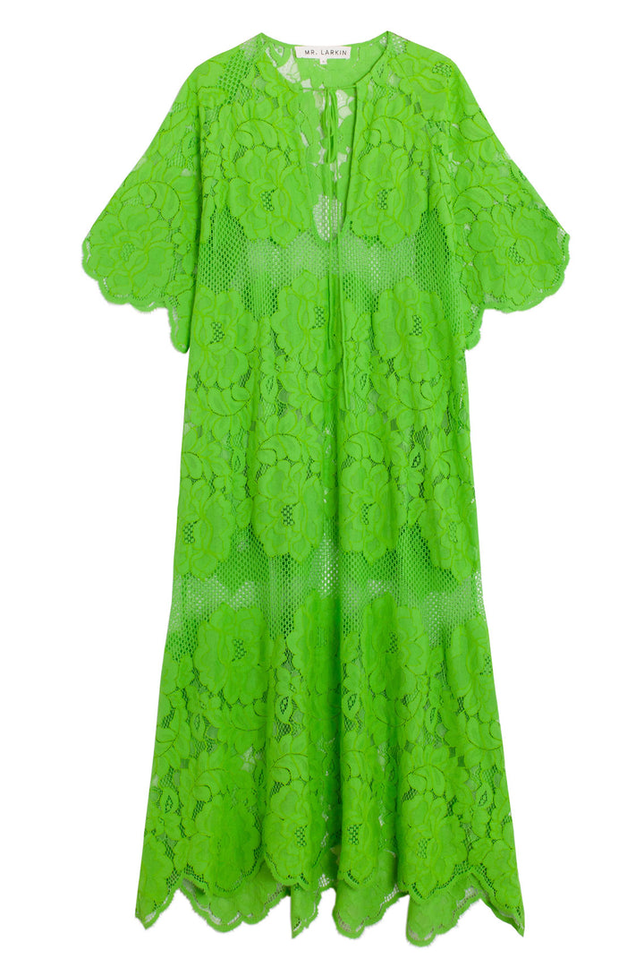chinese dress ladies 1940s Handmade Irish Lace White Gown – Annie's Ibiza Online main image 0