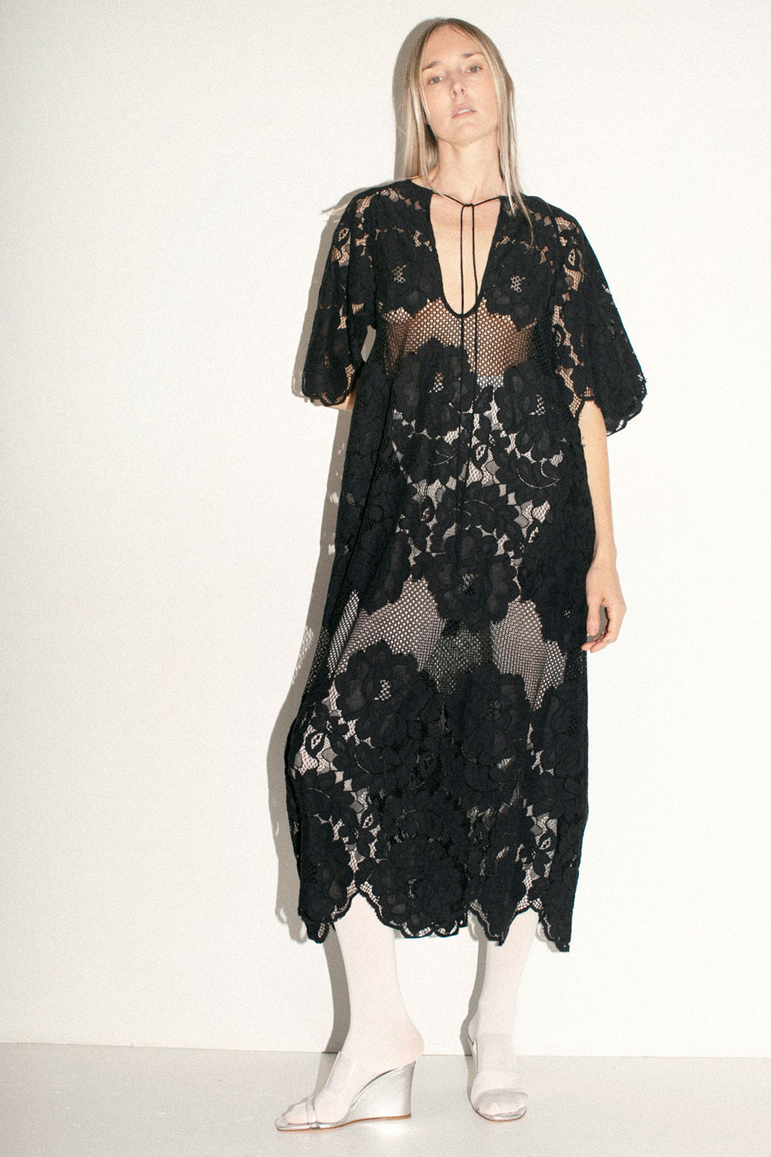 Mr. Larkin - Black Lace Lola Dress  BONA DRAG