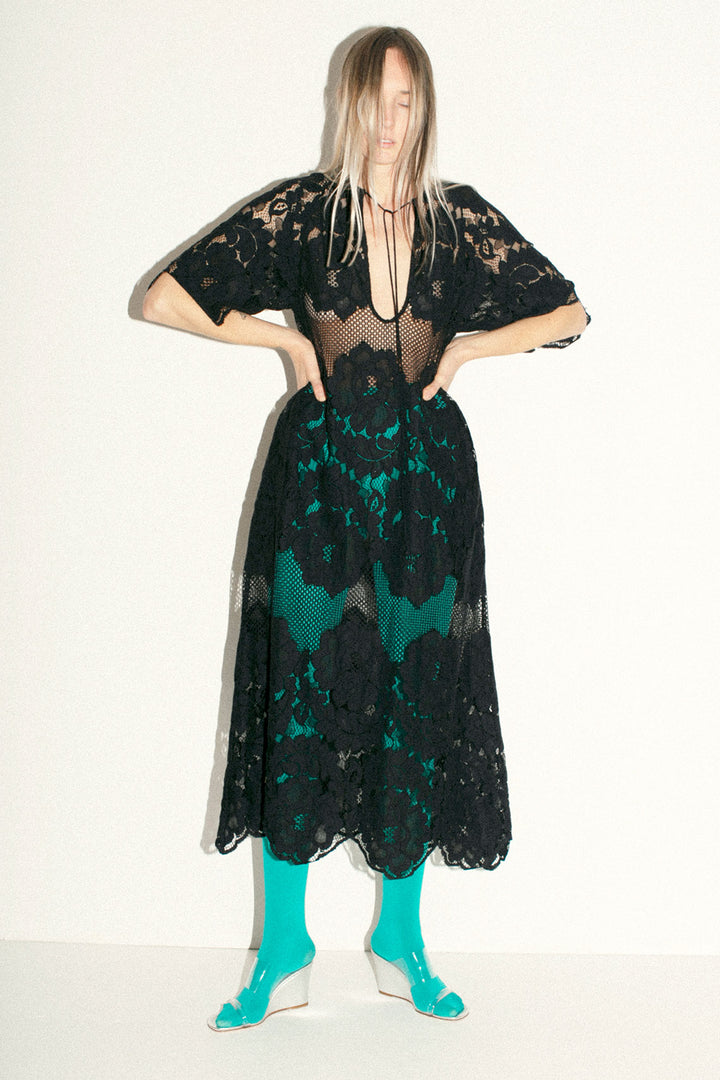Mr. Larkin - Black Lace Lola Dress  BONA DRAG
