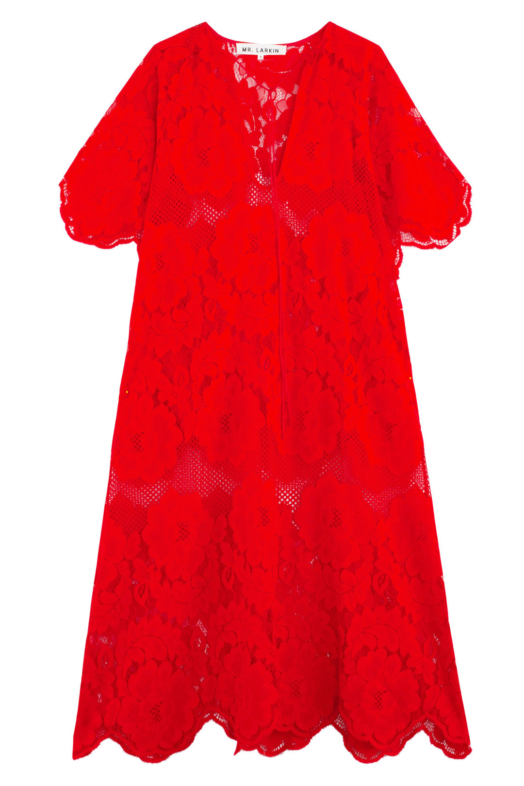 strapless open back dress Mr. Larkin
