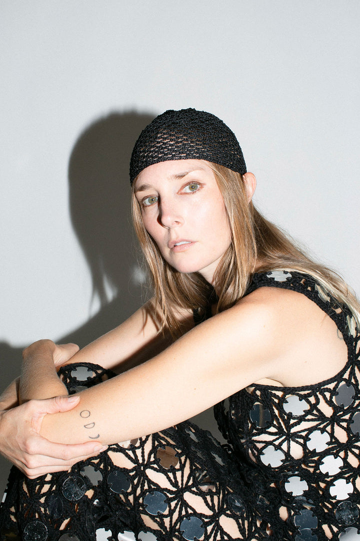 Nia Thomas - Black Crochet Cap – BONA DRAG
