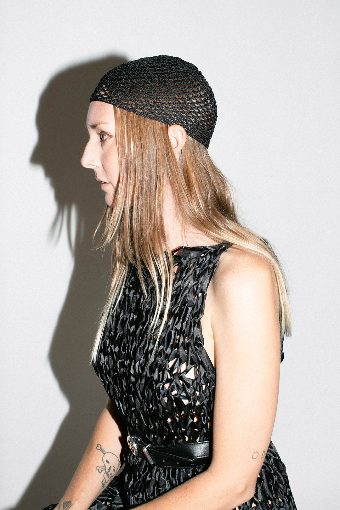 Nia Thomas - Black Crochet Cap – BONA DRAG
