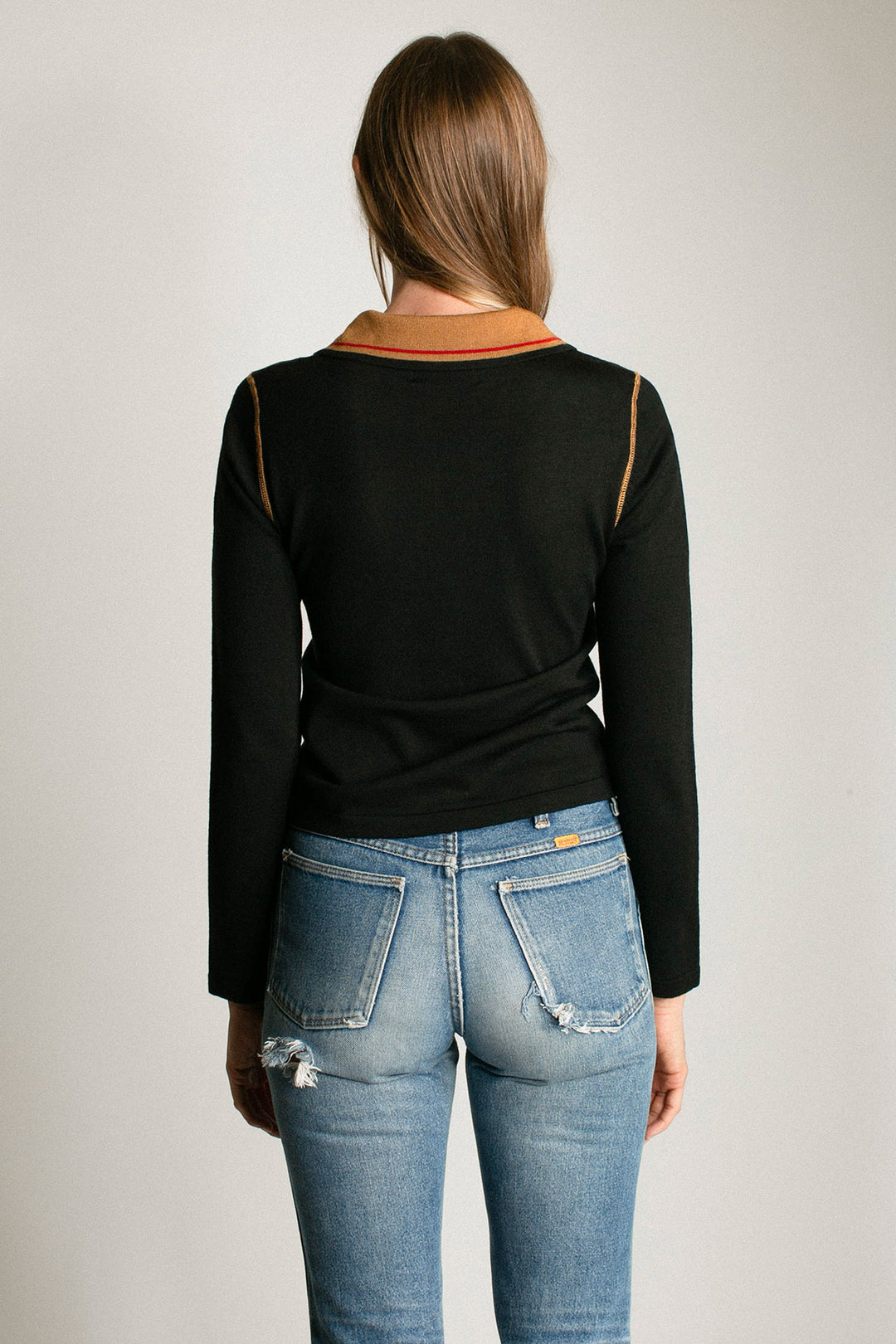 No.6 - Black Lainey Top – BONA DRAG