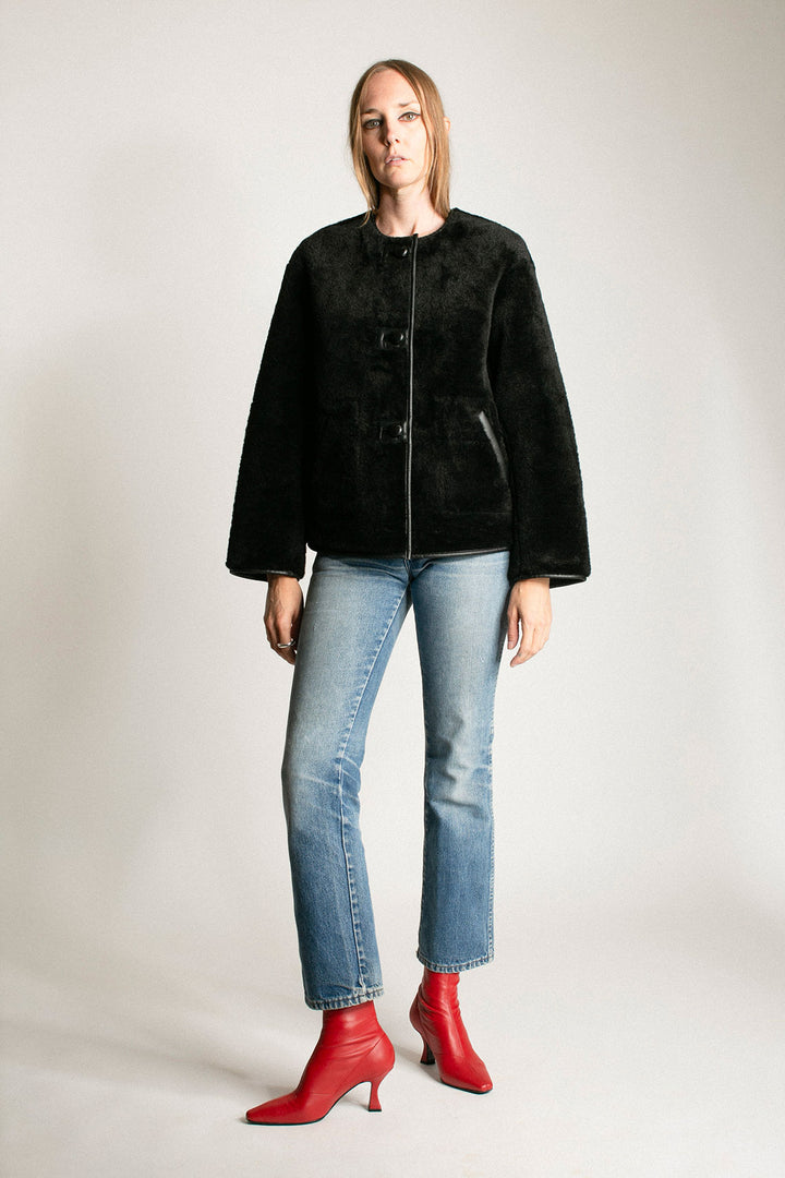 No.6 - Black Niels Reversible Jacket – BONA DRAG