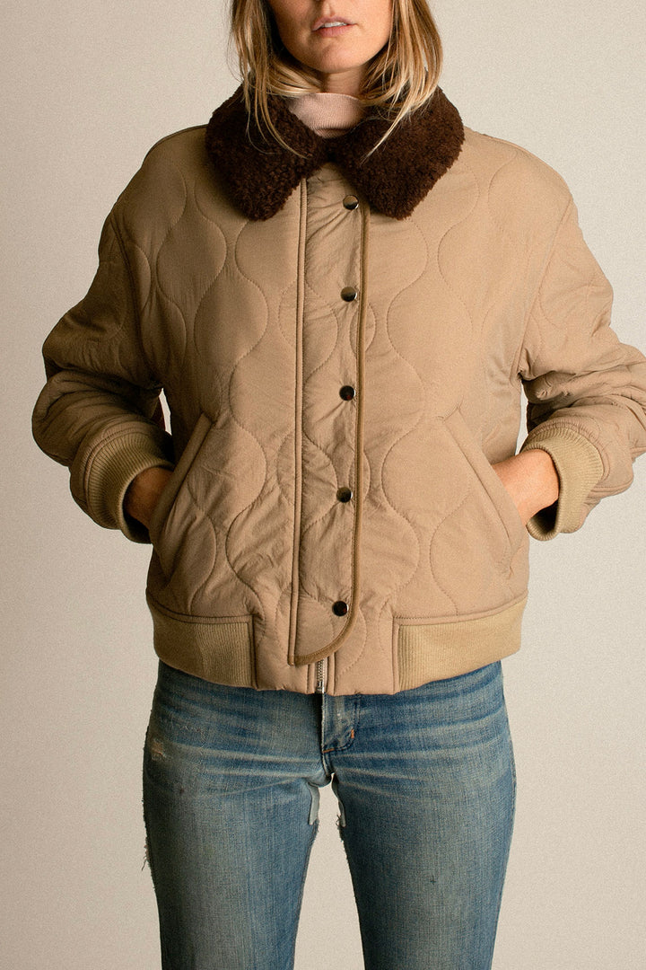 No.6 - Camel Landmark Jacket – BONA DRAG