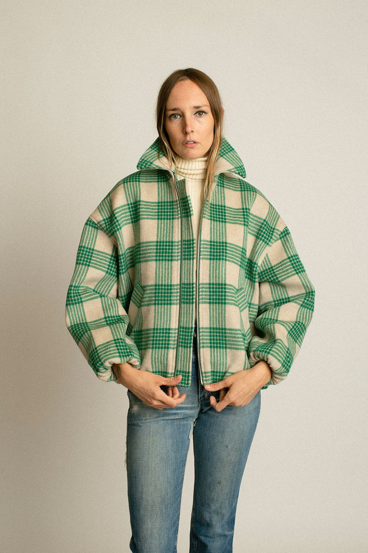 ジャケット・アウター GADID ANONIEM BRUCK/GREEN CHECK GADID ANONIEM BRUCK / GREEN CHECK ジャケット ガディッド アノニム