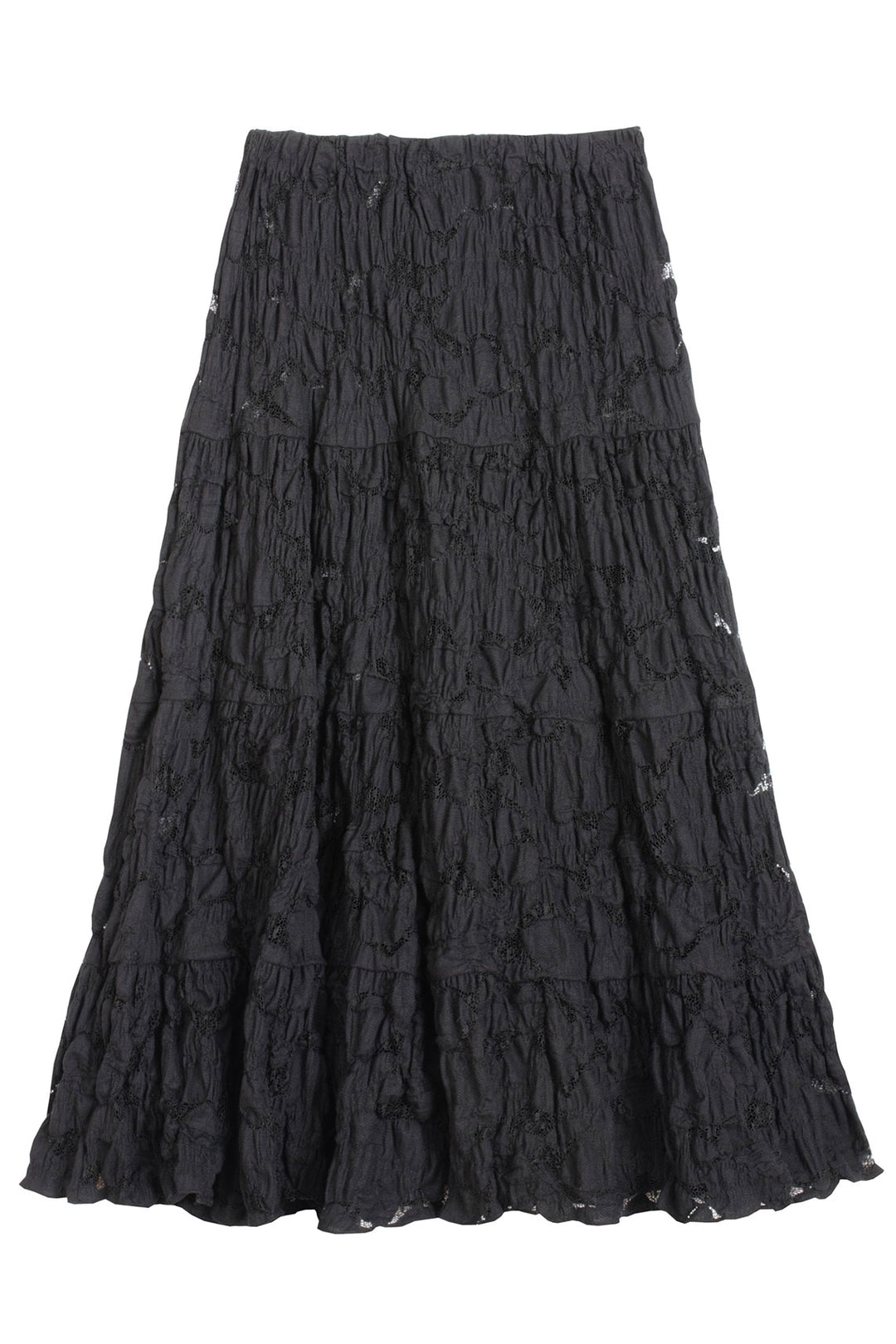 No.6 - Black Lace Keren Skirt – BONA DRAG