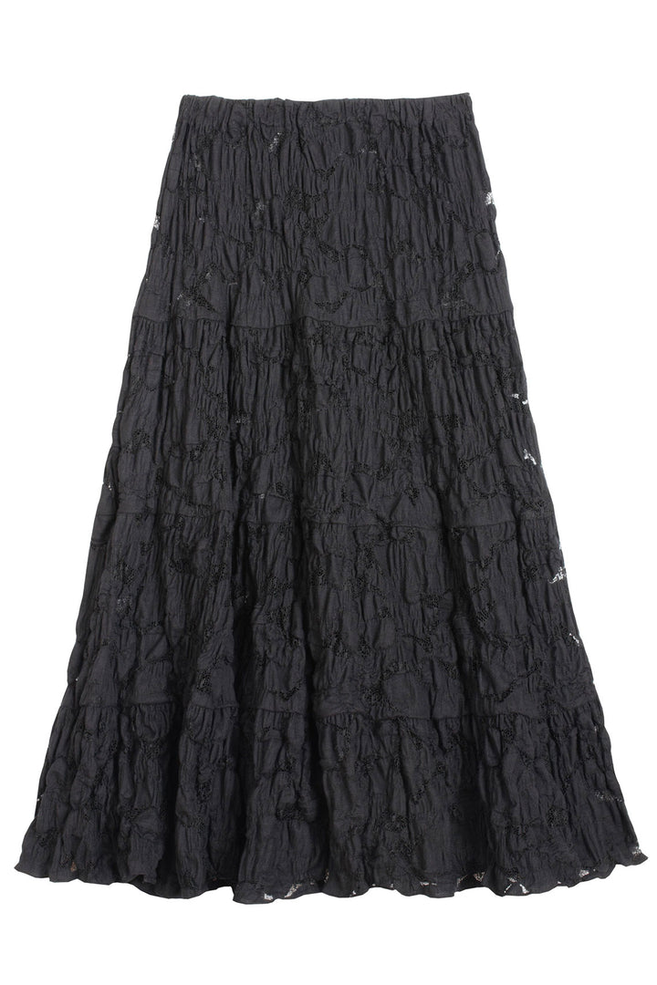 No.6 - Black Lace Keren Skirt – BONA DRAG