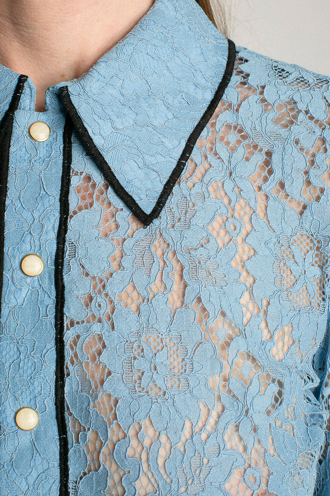 No.6 - Blue Lace Anaise Top – BONA DRAG