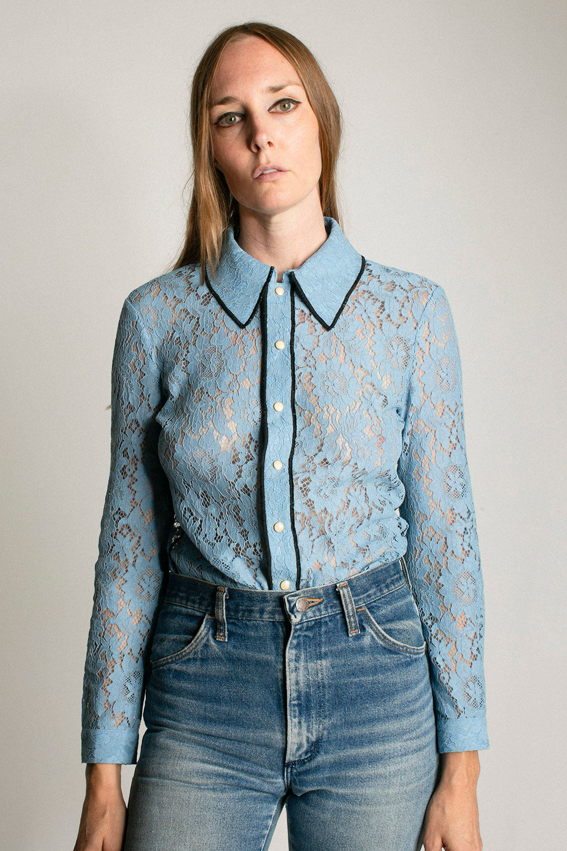 Blue Lace Anaise Top
