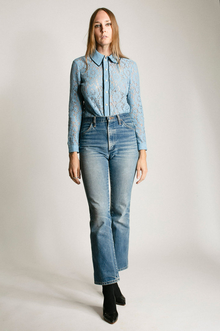 No.6 - Blue Lace Anaise Top – BONA DRAG