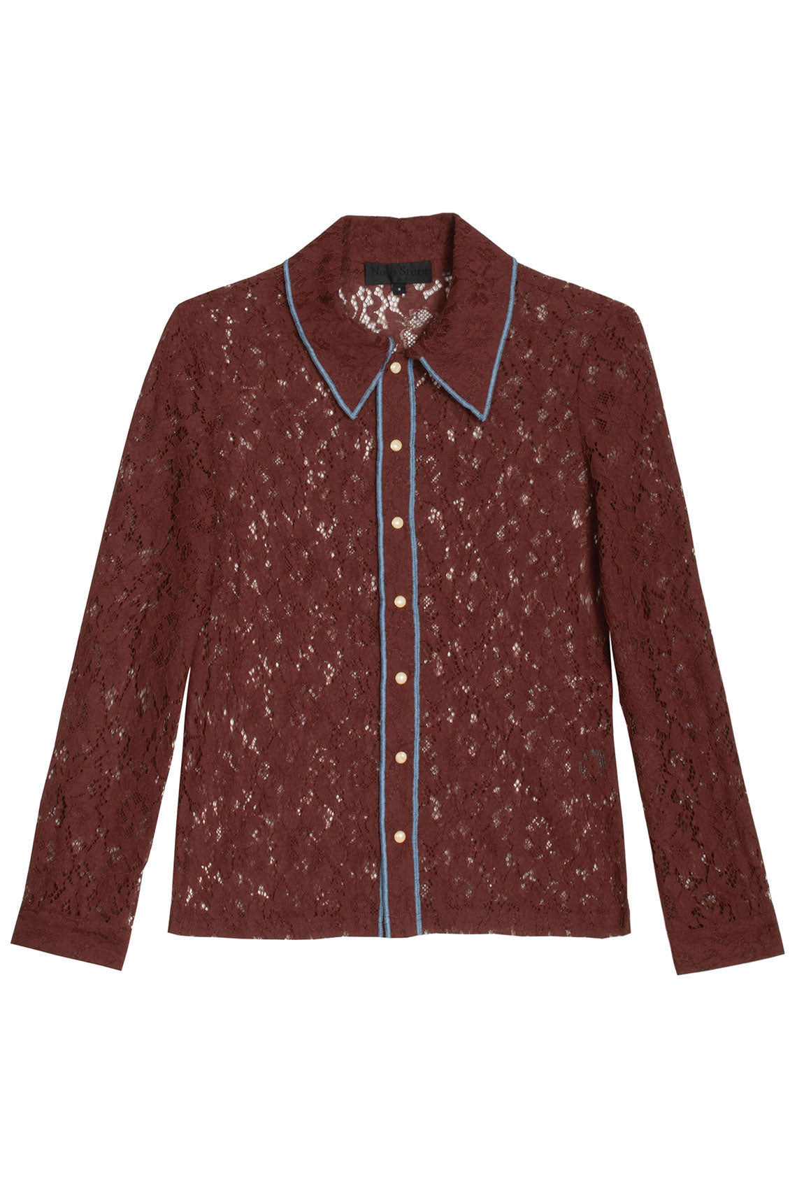 Chocolate Lace Anaise Top