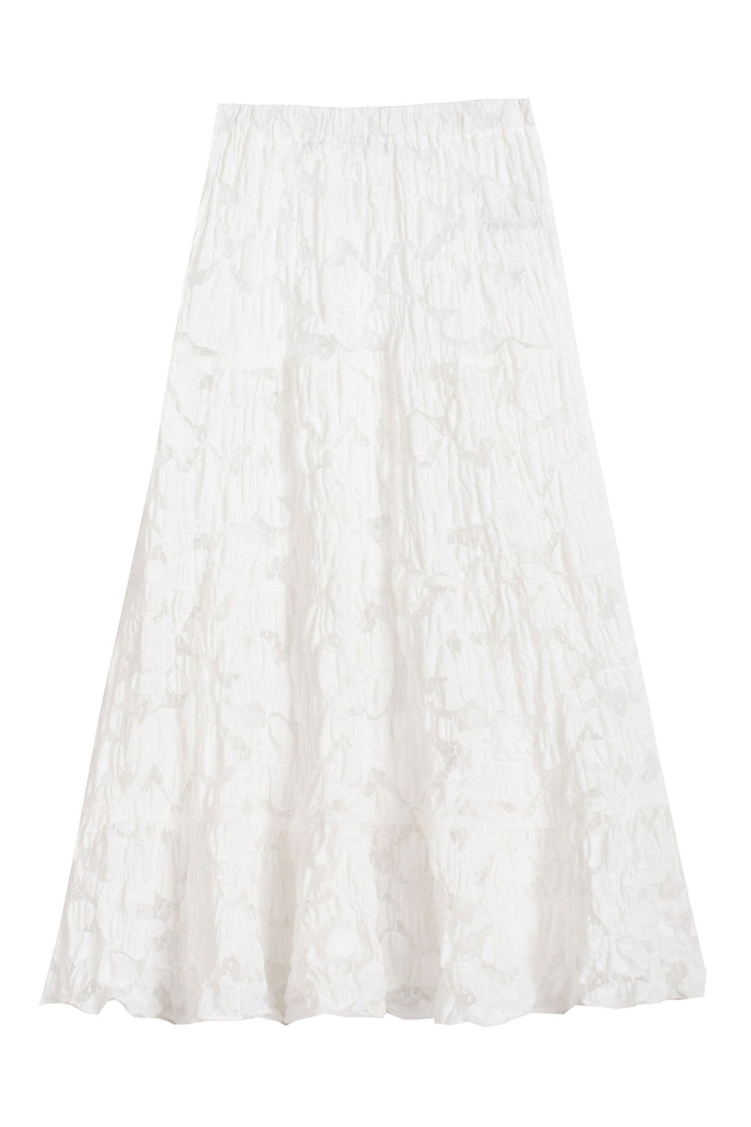 No.6 - White Lace Keren Skirt – BONA DRAG
