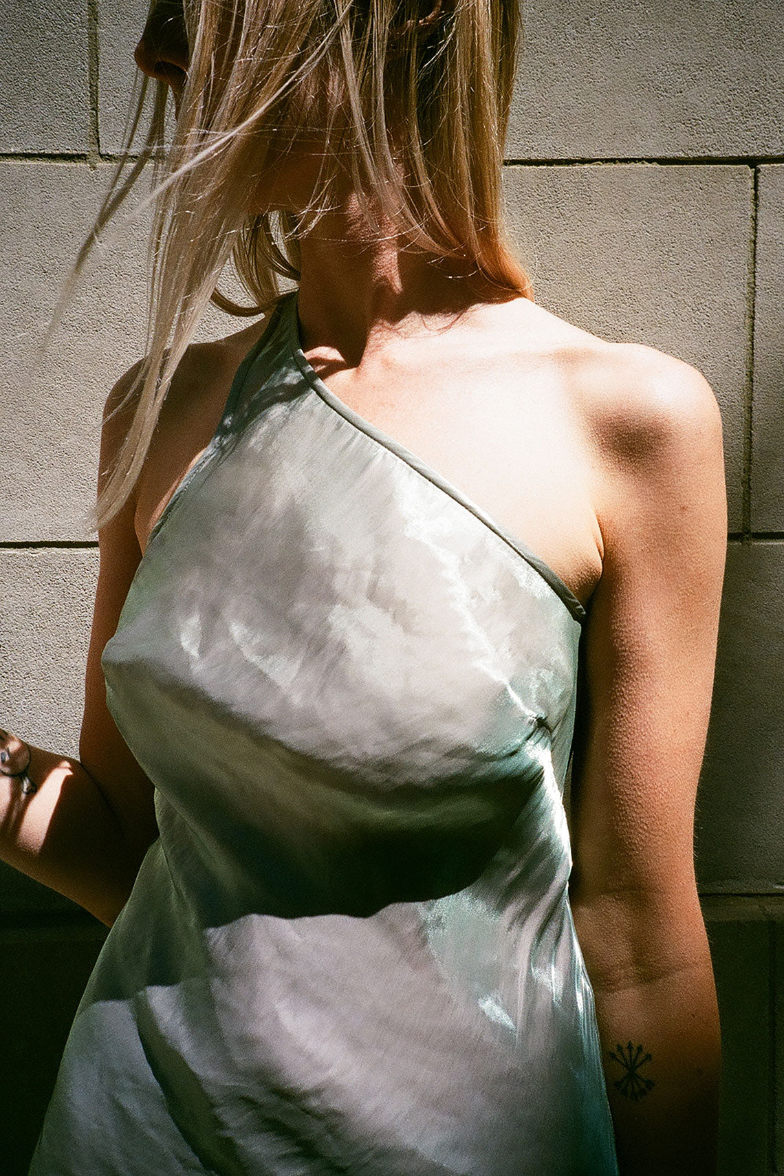 Opal Satin Bias Dress